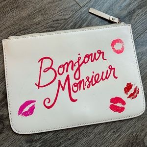 KATE SPADE Bonjour Monsieur Clutch